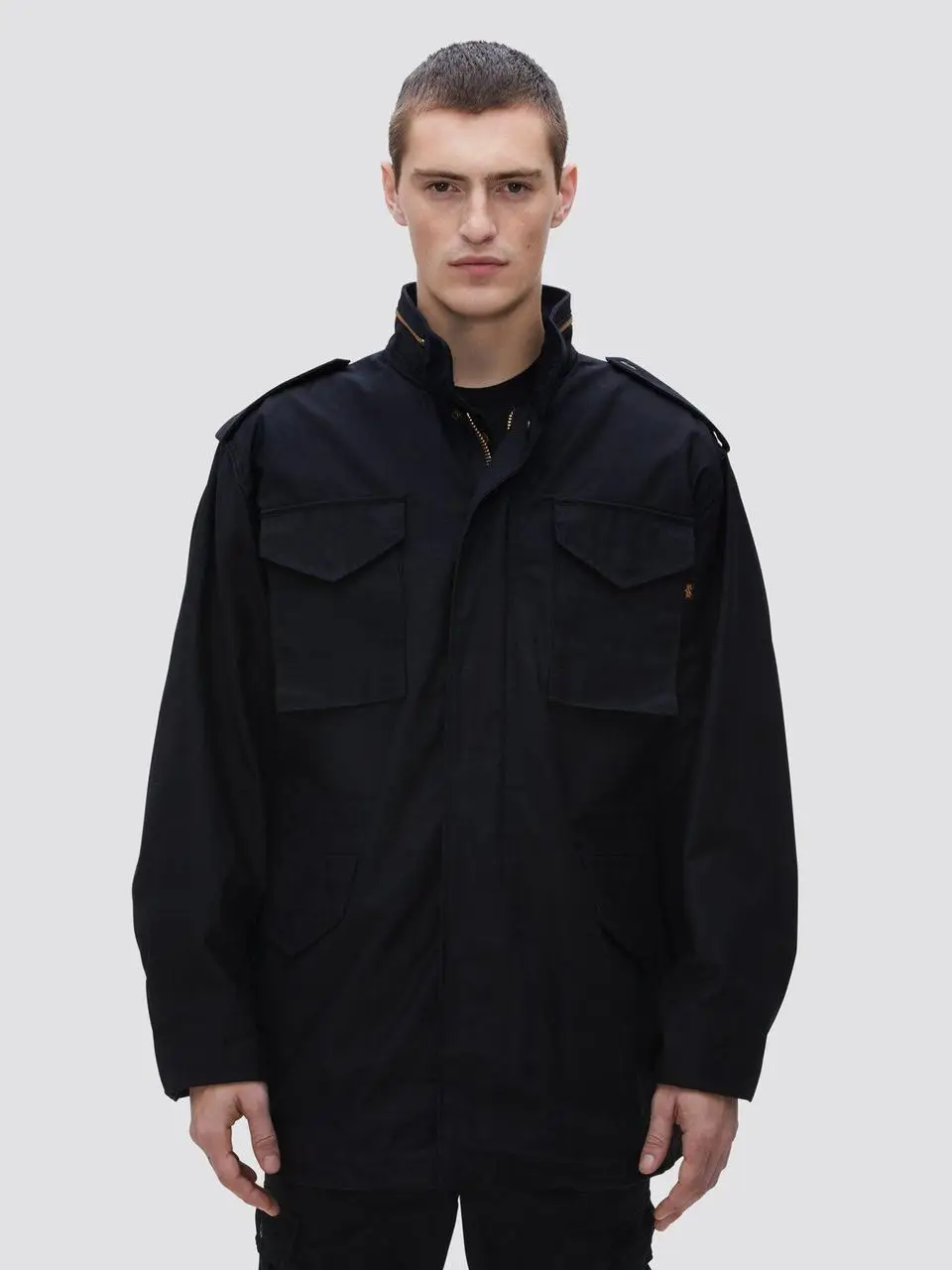 Полевая куртка Alpha Industries M-65 Field Coat 2XL Black (MJM24000C1B2XL)