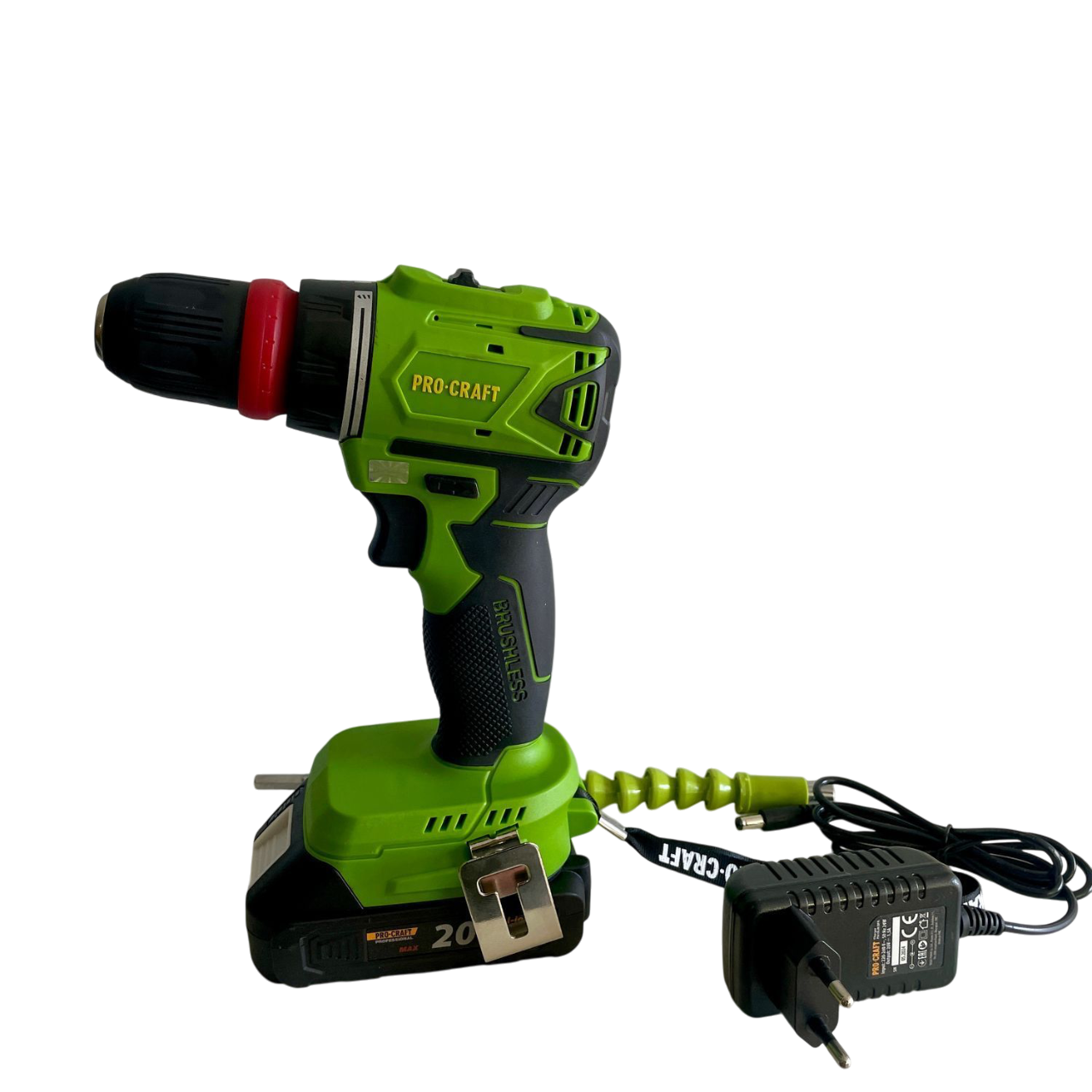 Шуруповерт акумуляторний ProCraft PA18LiN DFR з 1 акб та зп (001813)