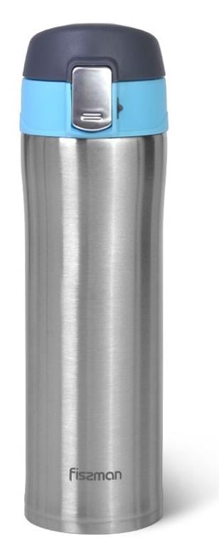 Термос Fissman Joranne Blue з нержавіючої сталі 420 мл