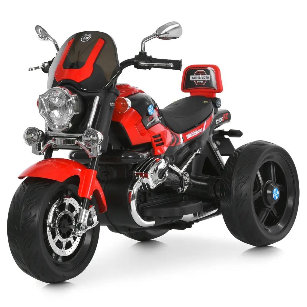 Мотоцикл детский электрический Bambi Racer M 6263EL-3 Красный