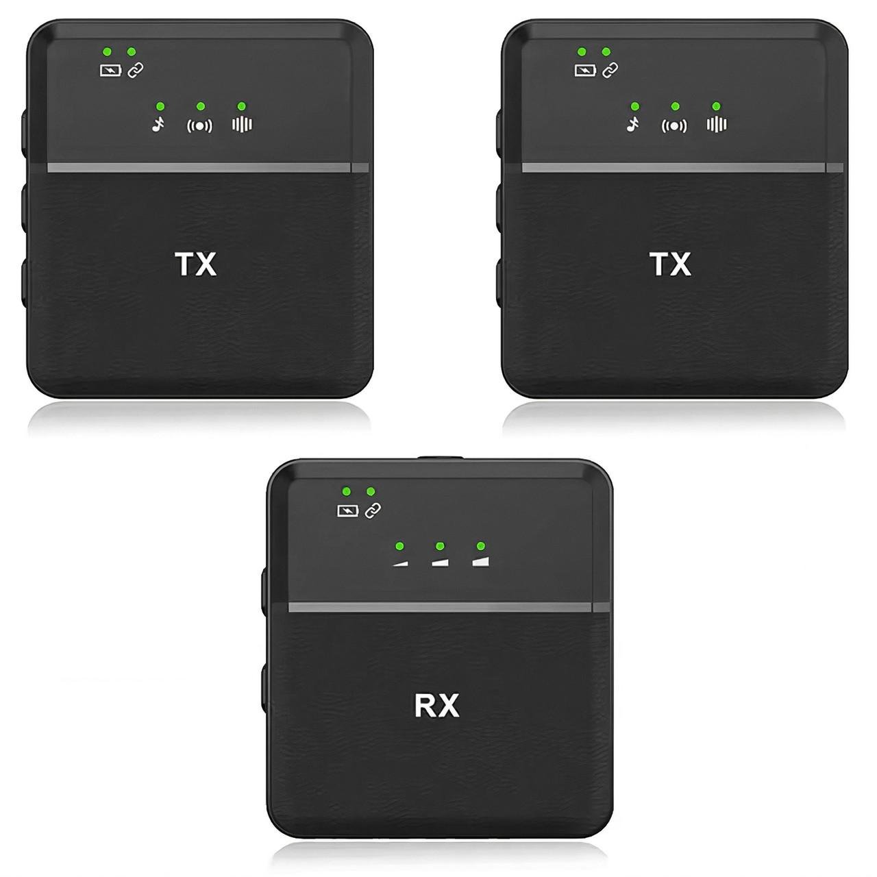 Радиосистема Savetek P36-2 Type-C с 2-мя петличными микрофонами для смартфонов/планшетов - фото 2