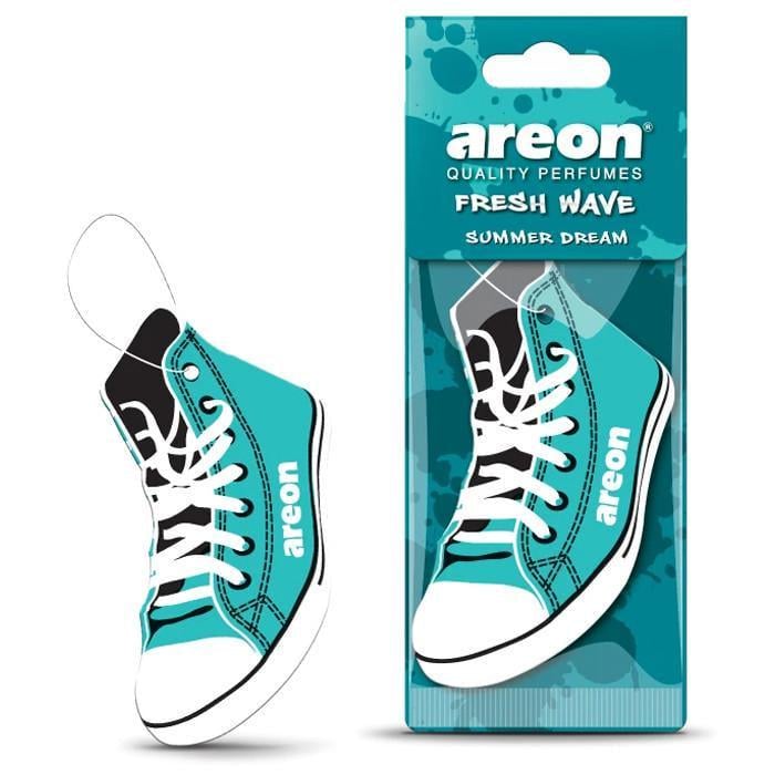 Ароматизатор на зеркало Areon Fresh Wave плоский бумажный Summer Dream (FWP05)