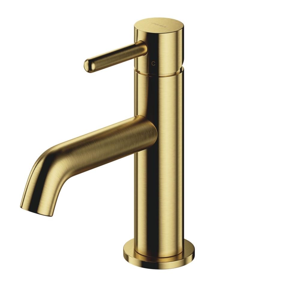 Смеситель для раковины Omnires Y однорычажный Бронзовый брошенный (Y1210NBSB)