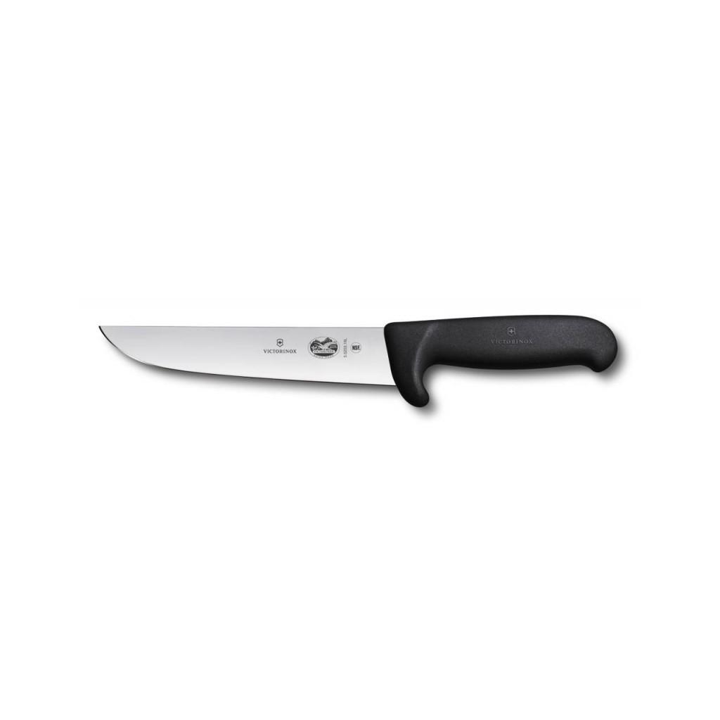 Кухонный нож Victorinox Fibrox Butcher 18 см Black (5.5203.18)
