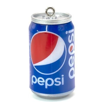 Подвеска брелок в виде банки Pepsi 45х23 мм 1 шт. (ПД4523р03)