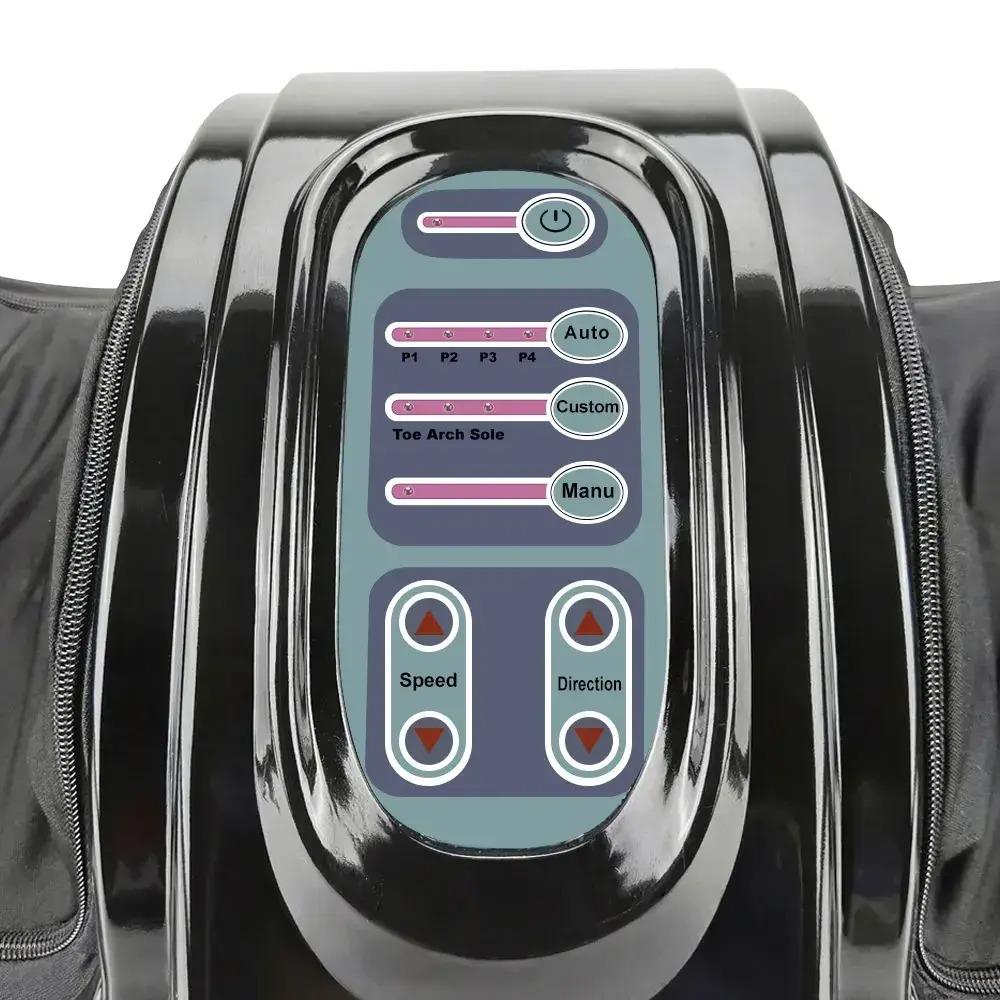 Массажер для стоп и лодыжек Foot Massager многофункциональный электрический для снятия боли в ногах Черный (10582) - фото 8