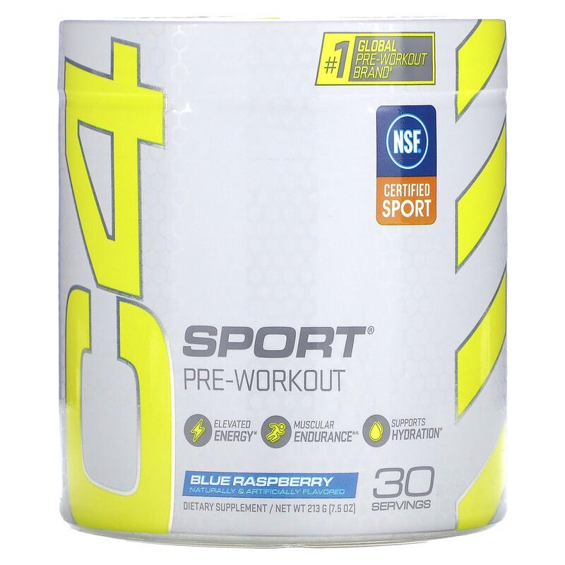 Предтренировочный комплекс Cellucor C4 Sport Pre-Workout blue raspberry 213 г (00000036780)