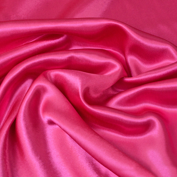 Тканина костюмна креп-сатин IDEIA 1,5 м Яскраво-рожевий (2200003877786)