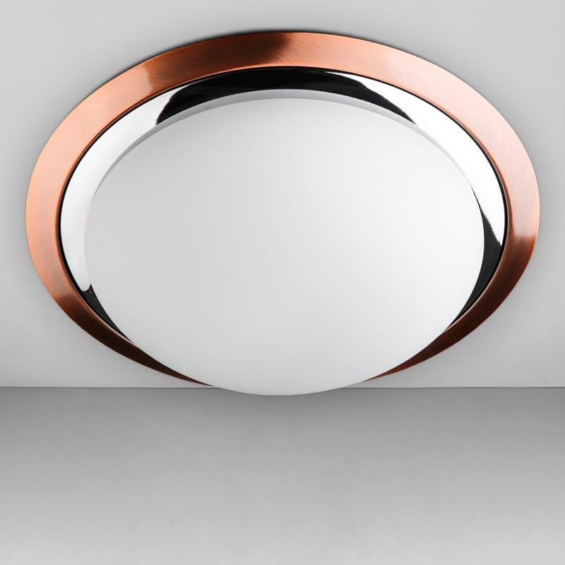 Настенно-потолочный светильник Light House DL-18325/3 Медный/Хром/Белый