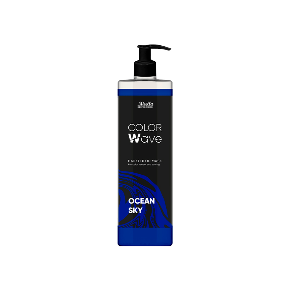 Маска тонувальна для волосся Mirella Color Wave Hair Color Mask Ocean Sky 380 мл