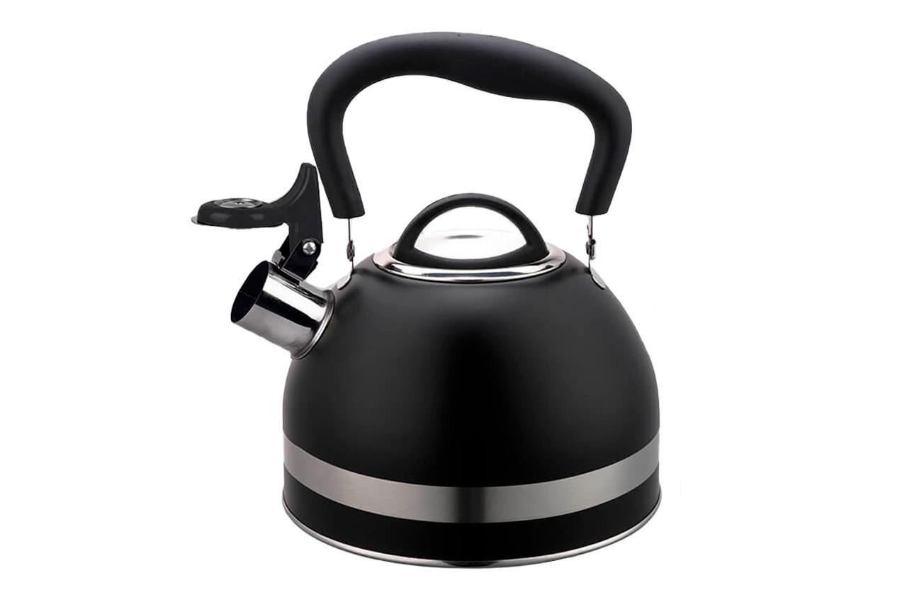 Чайник нержавеющий Maestro 1,8 л Черный (MR-1336-BLACK) - фото 2