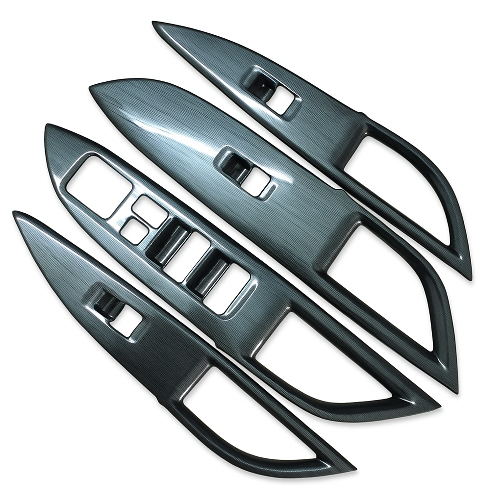 Накладки на підлокотники/карти дверей Mitsubishi Outlander 3 4 шт. (28106170)