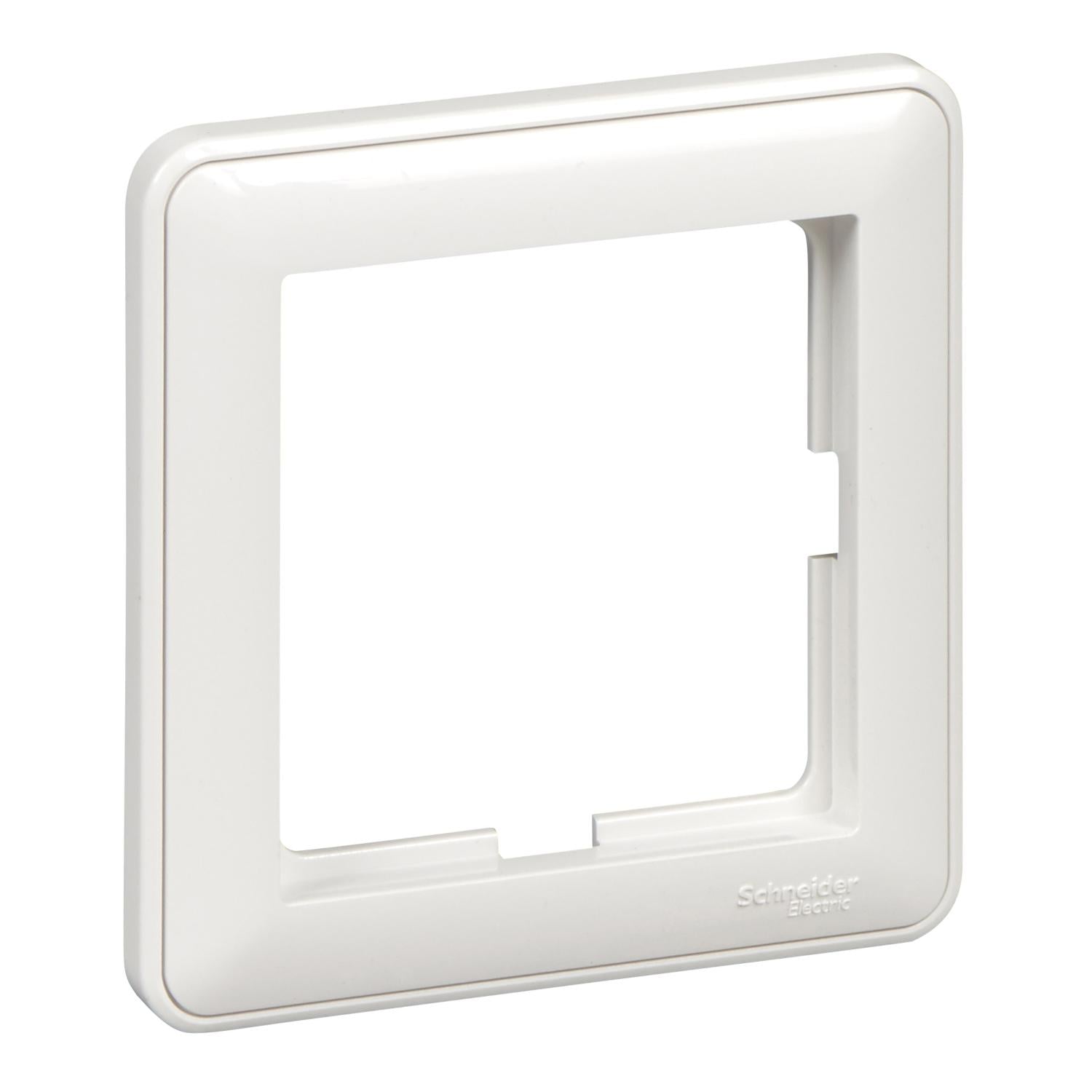 Рамка Schneider Electric W59 одноместная горизонтальная Слоновая кость (KD-1-28)