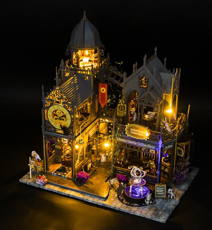 Конструктор-румбокс DIY House Magic Castle 24,5 х19 9х21 7 см (2104618648) - фото 4 Конструктор-румбокс DIY House Magic Castle 24,5 х19 9х21 7 см (2104618648) - фото 4