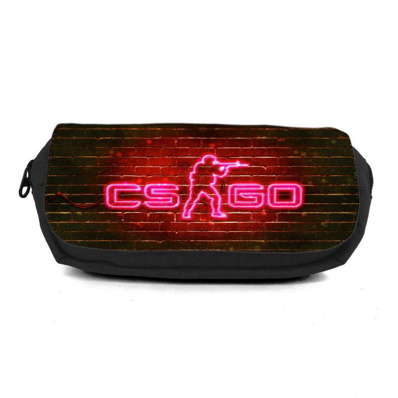 Пенал школьный Контр Забастовка CSGO-0035 Черный (1442383492)