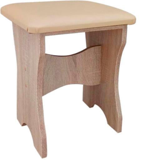 Табурет кухонный МАКСИ-МЕбель мягкий обивка ткань 1 категории Серый (5102035)