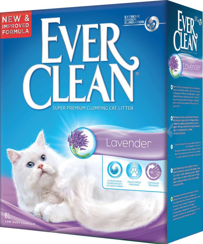 Минеральный наполнитель Ever Clean Лаванда 6 л (24159)