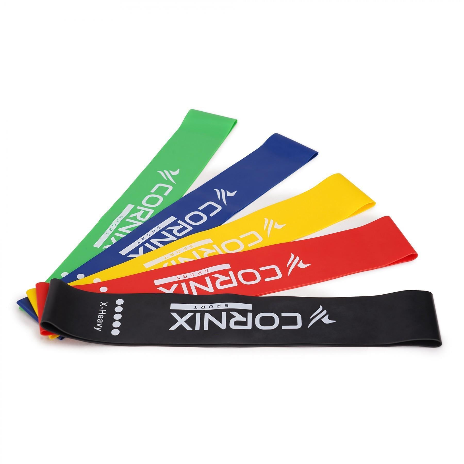 Резинки для фитнеса Cornix Mini Power Band 1-20 кг 5 шт. (XR-0045) Резинки для фитнеса Cornix Mini Power Band 1-20 кг 5 шт. (XR-0045)