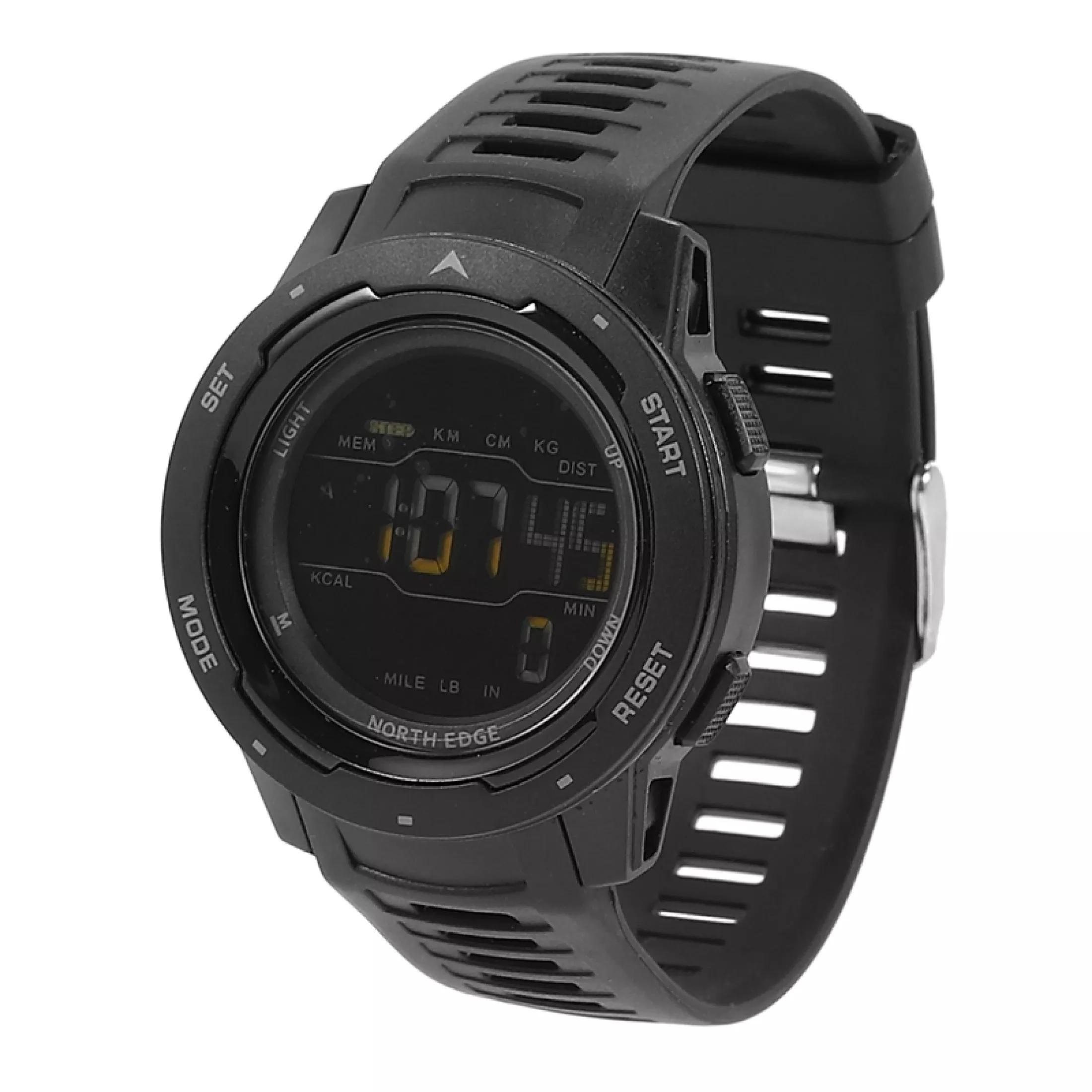 Чоловічий спортивний годинник North Edge Mars Black 5BAR - фото 2 Чоловічий спортивний годинник North Edge Mars Black 5BAR - фото 2