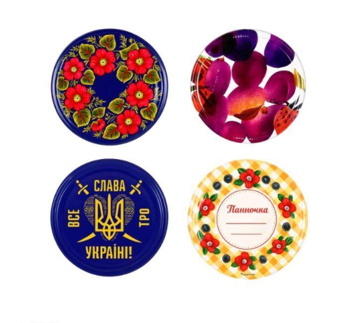 Крышка металлическая Панночка Твист 82 серия МИКС 240 шт. (4568)