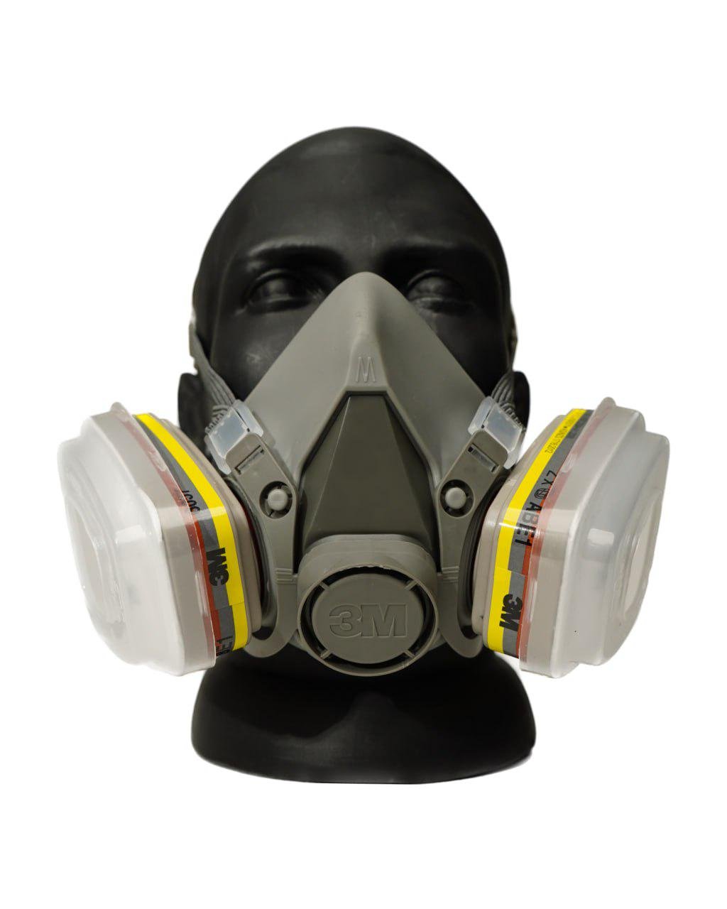 Респиратор полумаска 3М 6200 для колористов и парикмахеров мастеров кератинового выпрямления и косметологов защита от формальдегида