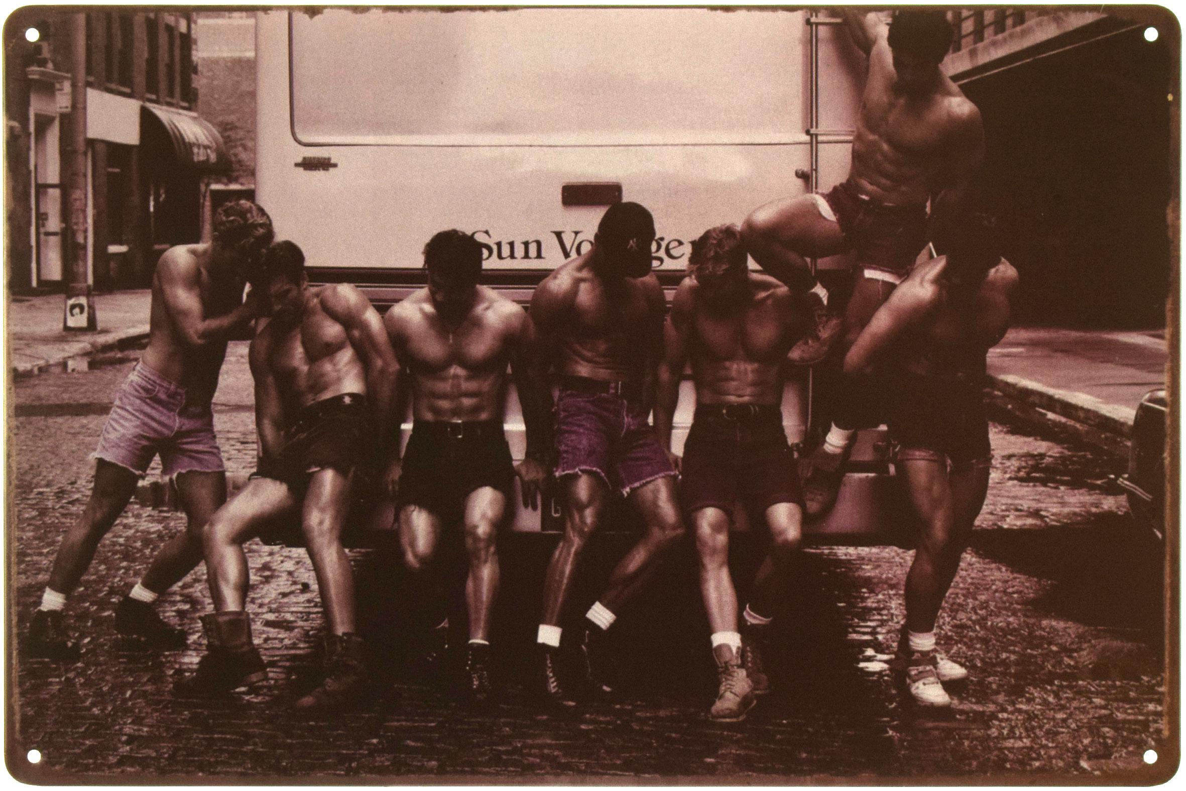 Табличка металлическая Регби 7/Rugby Sevens 20x30 см