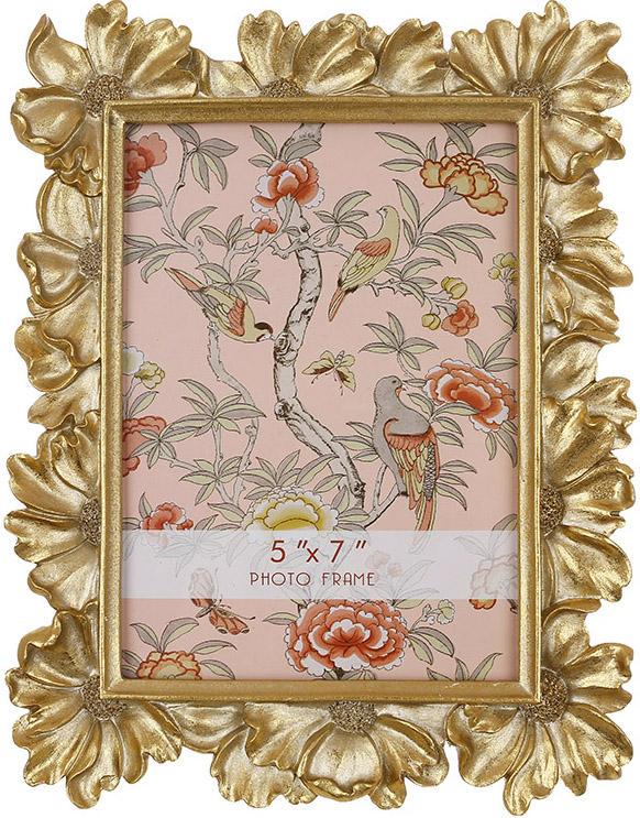 Фоторамка Montacute Flowers 13х18 см Золотий