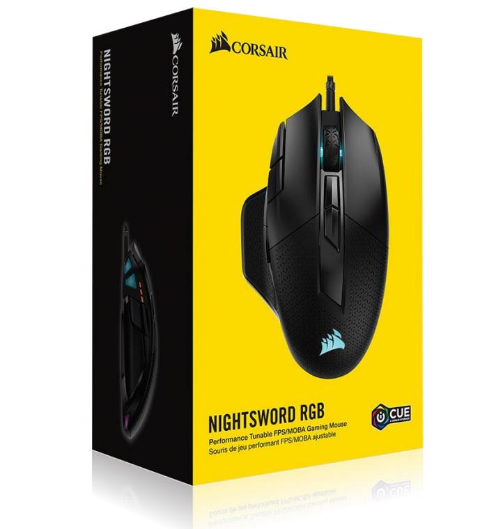 Комп'ютерна мишка Corsair Nightsword RGB (CH-9306011-EU) - фото 9