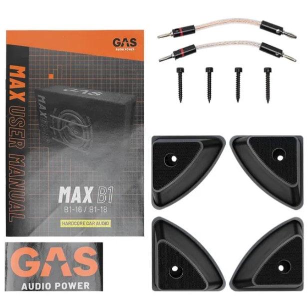 Сабвуфер GAS MAX B1-18 - фото 2 Сабвуфер GAS MAX B1-18 - фото 2