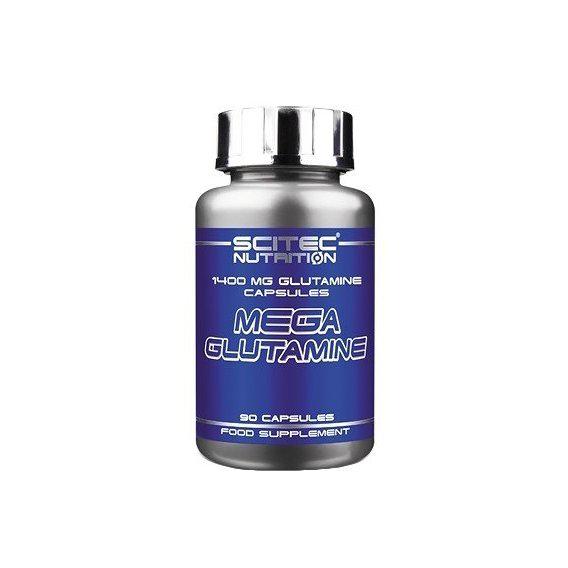 Глютамин для спорта Scitec Nutrition Mega Glutamine 90 капсул