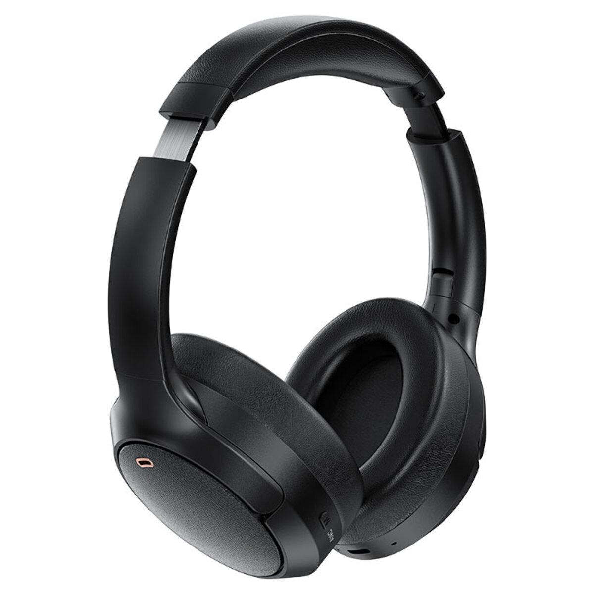 Навушники бездротові Acefast H6 Active Noise Reduction Wireless Headset BT5.3 500 mAh Black (6974316283683) - фото 3