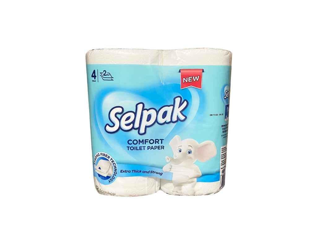 Туалетная бумага Selpak 4 шт. Белый (543698)