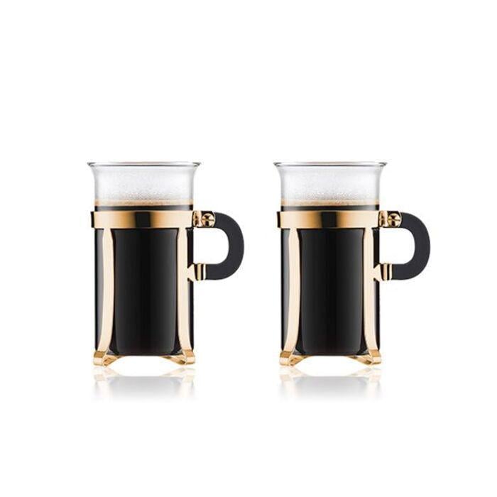 Набор чашек для кофе Bodum Chambord боросиликатное стекло 2 пр. 300 мл (2540277) Набор чашек для кофе Bodum Chambord боросиликатное стекло 2 пр. 300 мл (2540277)