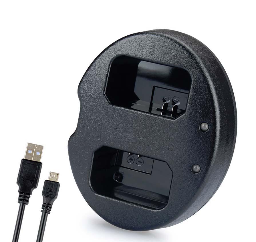 Устройство зарядное USB для 2-х аккумуляторов Sony NP-FW50
