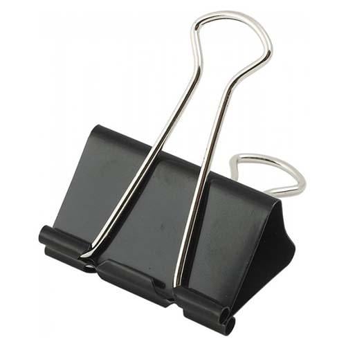 Біндери Buromax 51 мм 12 шт. Чорний (BM.5301)