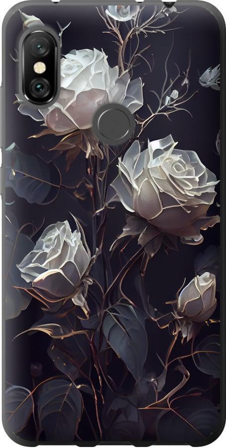 Чохол на Xiaomi Redmi Note 6 Pro Троянди 2 (5550u-1551-42517)