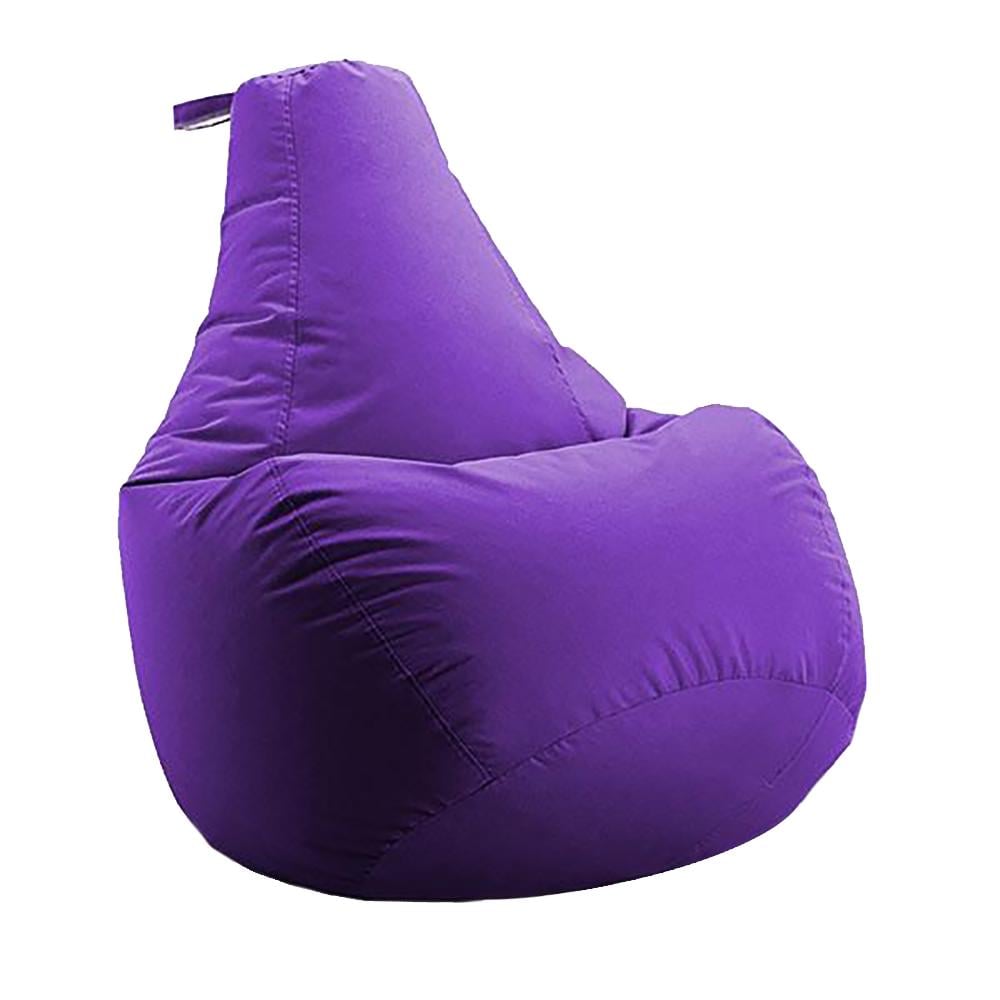 Крісло-мішок груша Оксфорд Стронг №339 65х85 см Фіолетовий