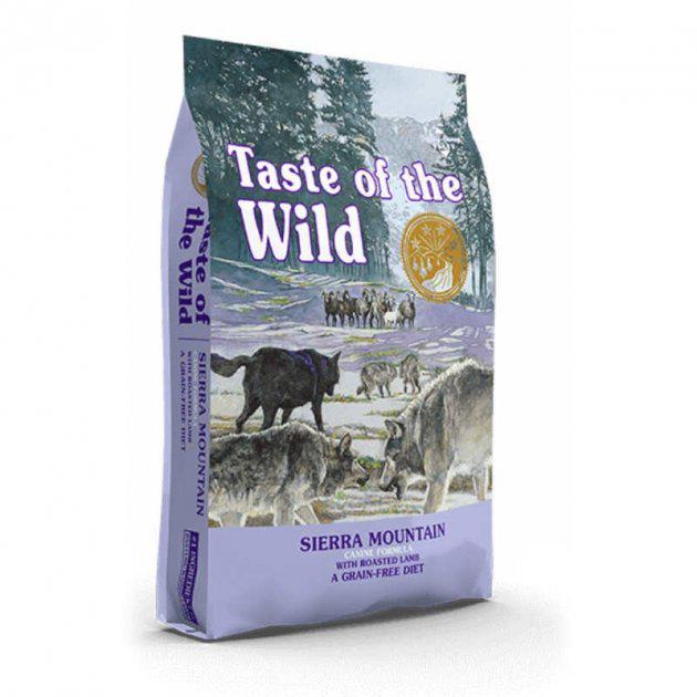 Беззерновой корм Taste of the Wild Sierra Mountain Canine с ягненком 5,6 кг (94735)