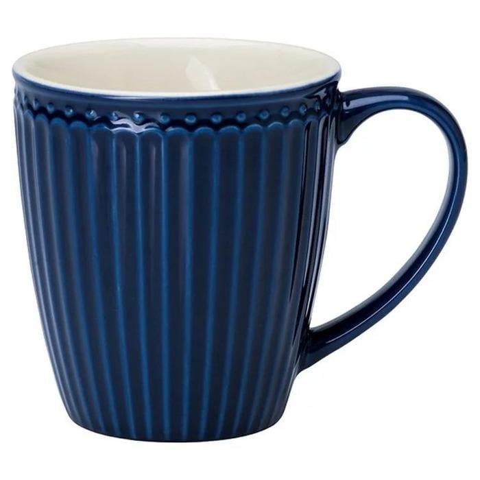 Чашка с ручкой GreenGate Alice 300 мл Темно-синий (2586749)
