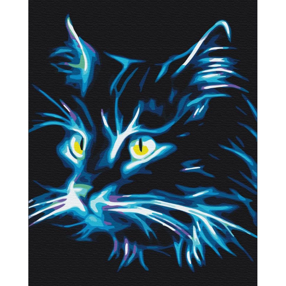 Картина за номерами Brushme Неоновий кіт BS32107 40x50 см (RLT52386) Картина за номерами Brushme Неоновий кіт BS32107 40x50 см (RLT52386)