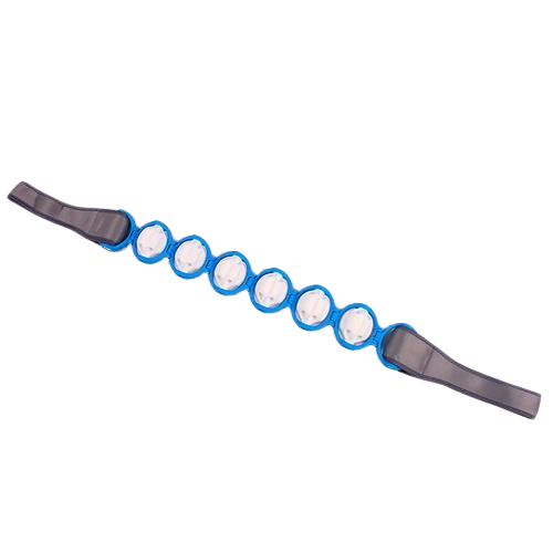 Ручной роликовый лента массажер Massage Rope 6 шаров (3730)