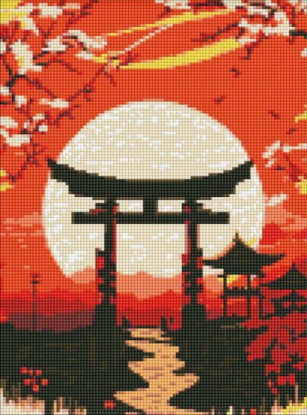 Алмазная мозаика на подрамнике Идейка Красота Сразу с голограммными стразами AB 30x40 см (AMO7774)