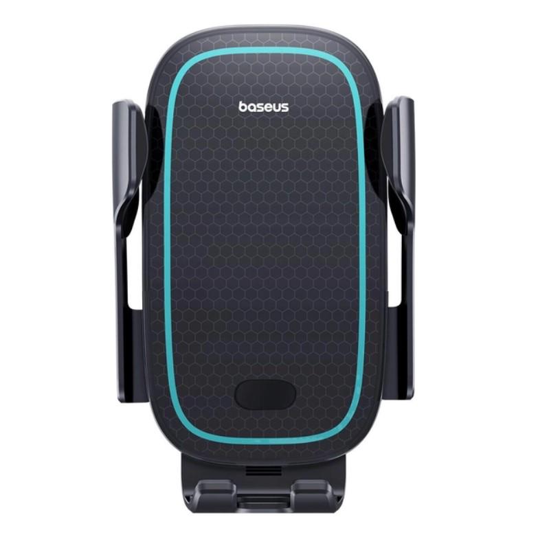 Автодержатель с беспроводной зарядкой BASEUS Milky Way Pro 15W Black (000003660) - фото 2