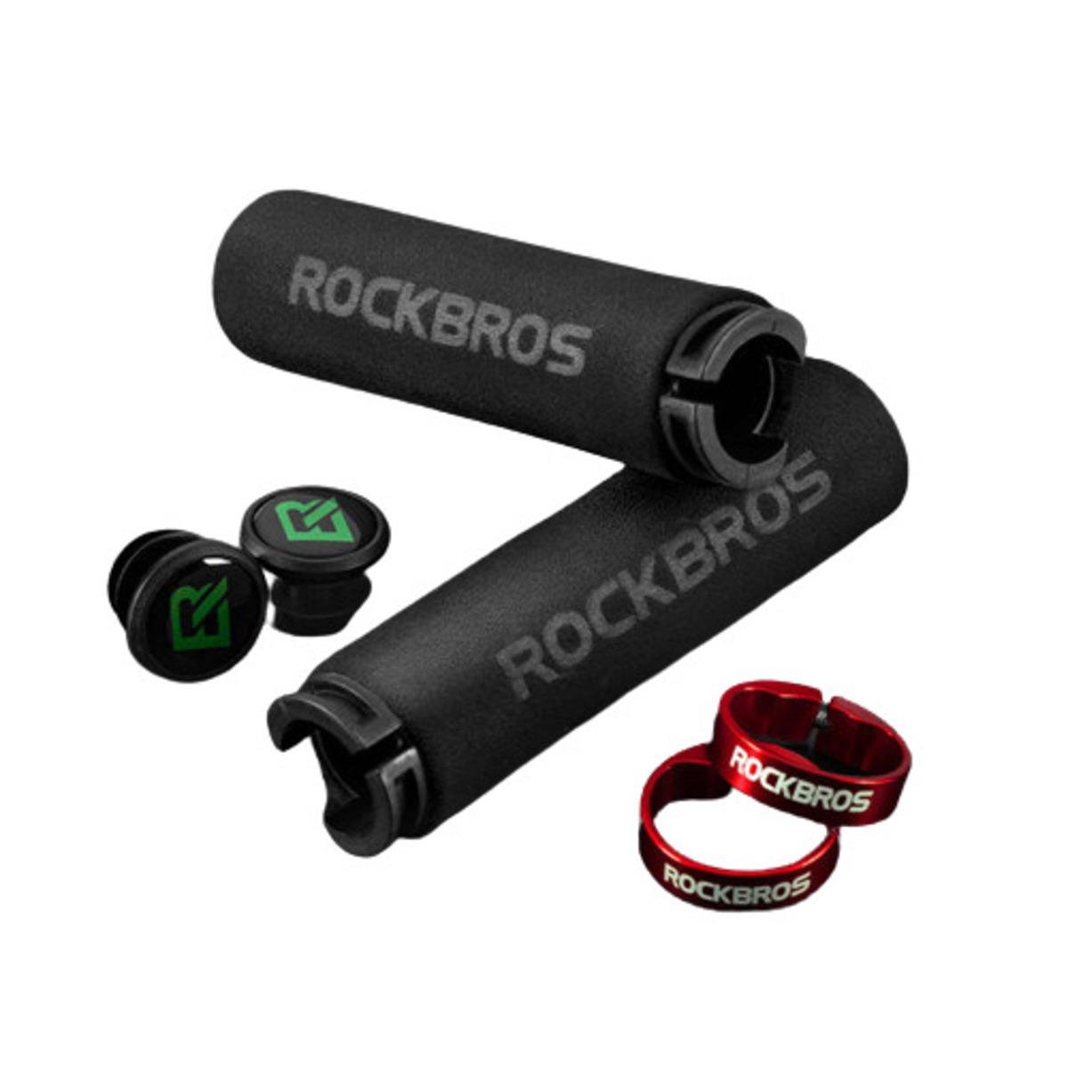 Грипсы Rockbros BT1001 Черный/Красный (RB-BT1001-2822) - фото 2 Грипсы Rockbros BT1001 Черный/Красный (RB-BT1001-2822) - фото 2