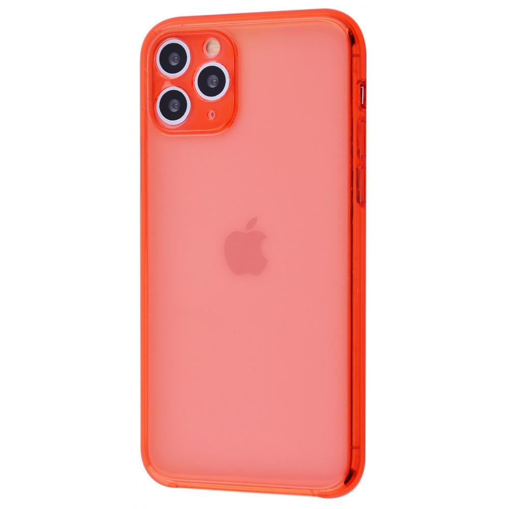 Чехол PRC Clear case Camera Protection для iPhone 11 Pro Red