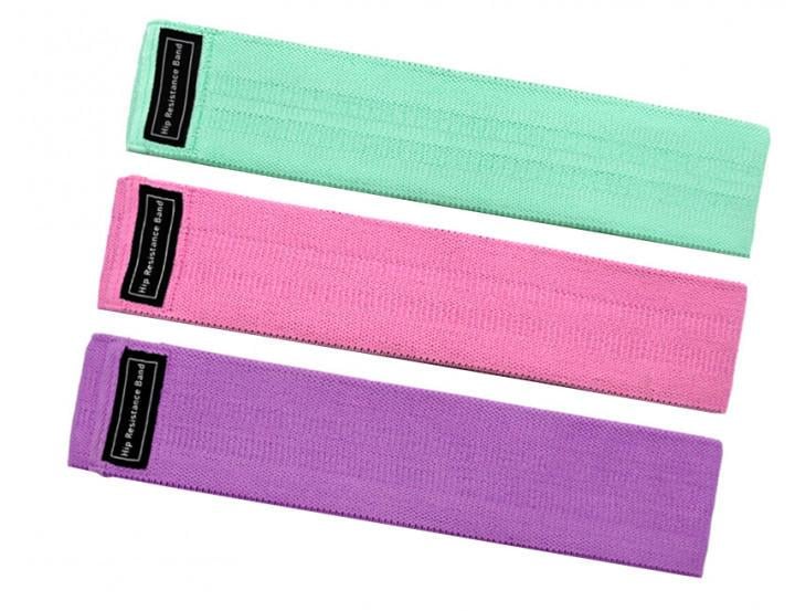 Комплект резинок для фитнеса Zakerda Hip Resistance Band 3 шт. (M0042)к - фото 5