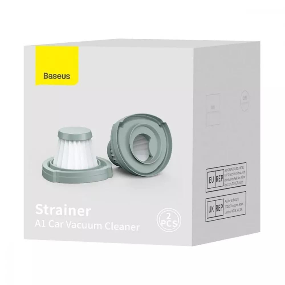 Фильтр HEPA Baseus VCAQ010113 для A1 Car Vacuum Cleaner 2 шт. Серый (618434) - фото 6 Фильтр HEPA Baseus VCAQ010113 для A1 Car Vacuum Cleaner 2 шт. Серый (618434) - фото 6