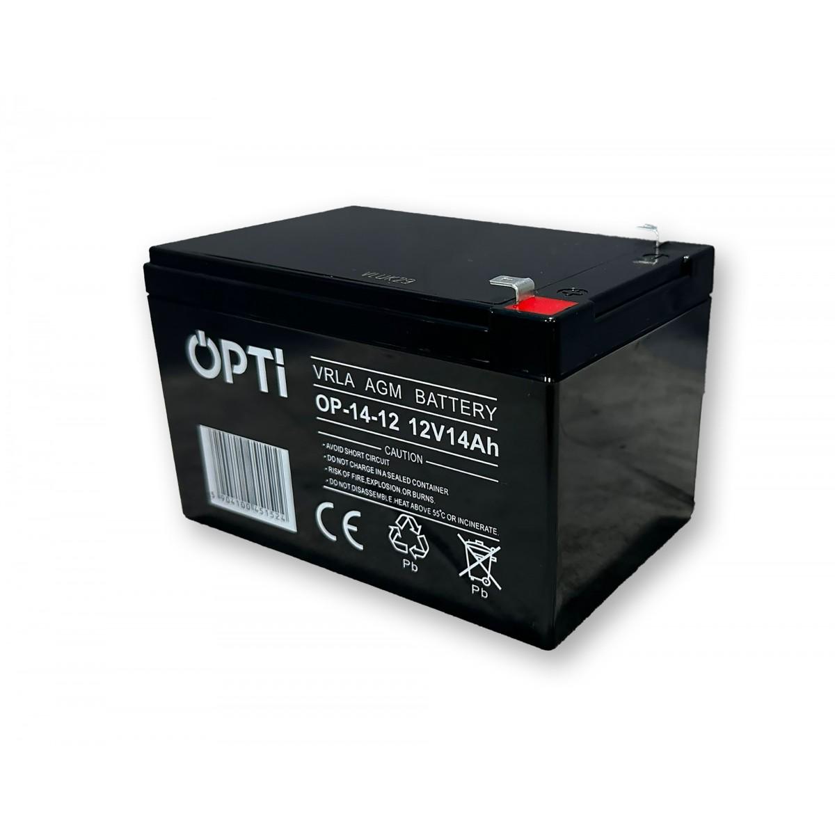 Аккумулятор Volt Polska AGM OPTI VRLA 12V 14 Ah (6AKUV014AG)