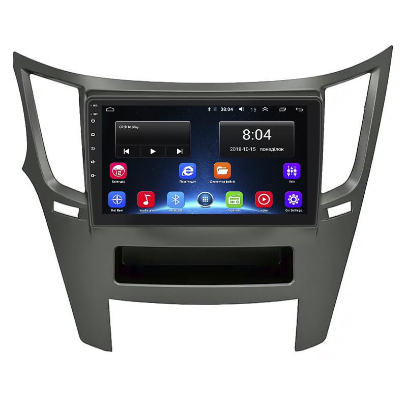 Автомагнитола штатная Lesko для Subaru Legacy V рестайлинг 2012-2014 9" 2/32Gb Wi-Fi GPS Base MOB
