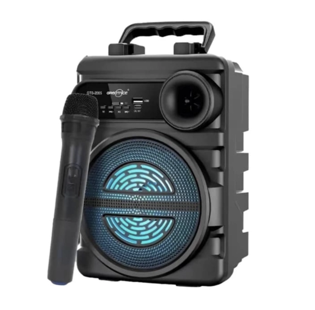 Портативная акустическая колонка GTS-2065 беспроводная Bluetooth система 5.0 с микрофоном 10 Вт (37017265)